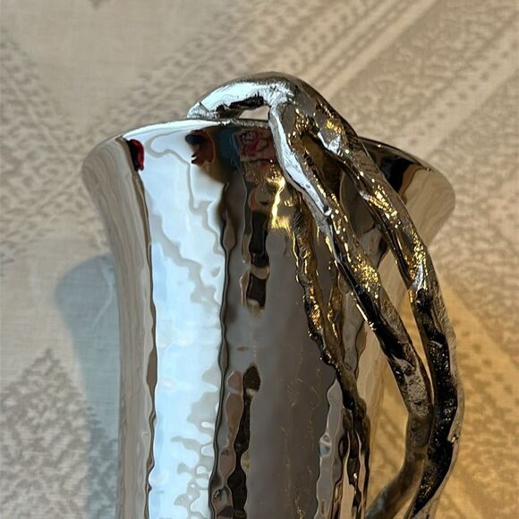 Michael Aram Silver Small Wisteria Vase - Picture 3 of 6